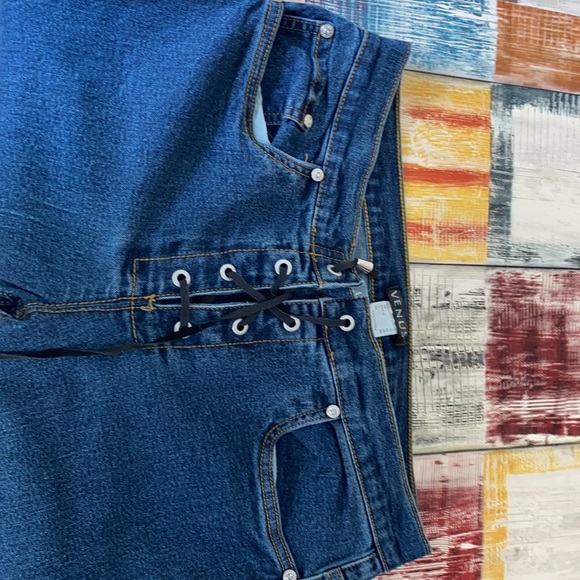 Venus tie up straight jeans - Picture 2 of 4